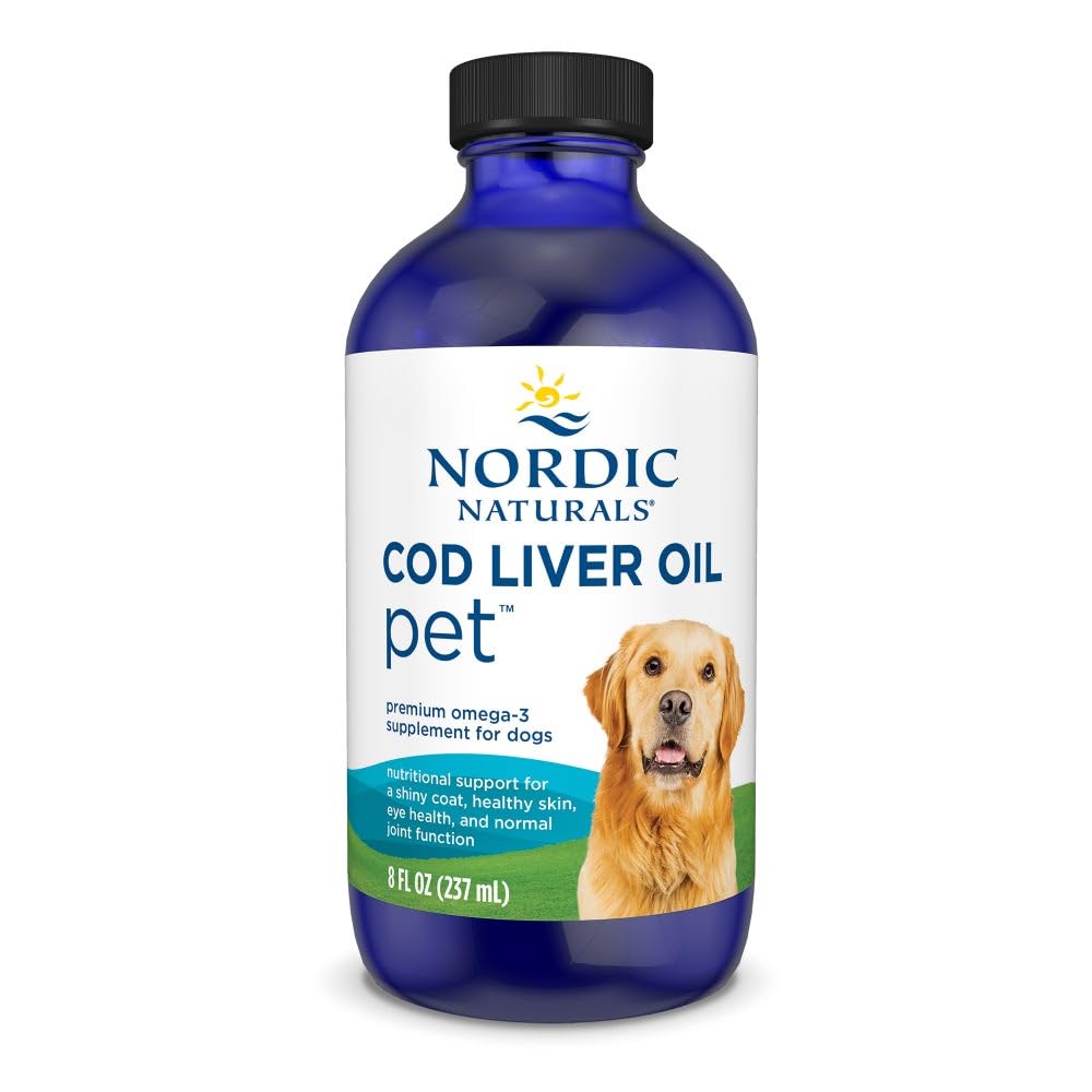 Nordic Naturals Pet CLO, Promotes Optimal Pet Health and Wellness, 8 Ounces