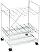 Safco Products Chrome Wire Roll File, 24 Compartment, Chrome