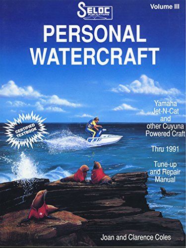 Sierra International Seloc Manual 18-09600 Yamaha Personal Watercraft Repair 1987-1991 Jet-N-Cat & Cayuna Model