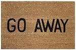 Kempf Go Away Doormat, 16 by 27 by 1-Inch