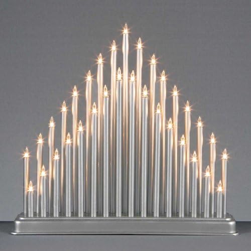Premier 33 LIGHT SILVER CANDLE BRIDGE TOWER Amazon.co.uk Kitchen & Home