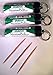 Three-Pack Nicotine Picks - Spearmint - Nicotine Infused Toothpicks - Great Tasting Alternative to Nicorette, Gum or E-Cigarrettes - 60 Picks Total
