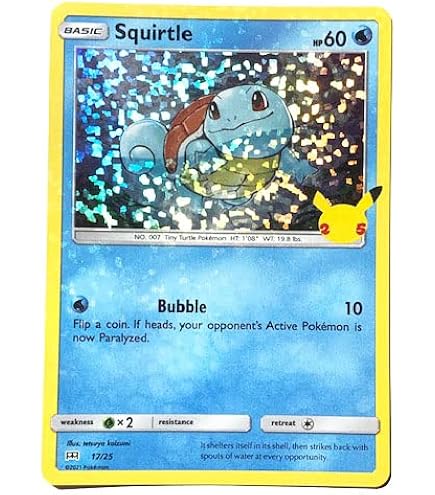 Amazon.com: Pokemon - Squirtle 148/142 Stellar Crown - Illustration Rare IR 