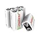 Tenergy&nbsp;9V NIMH Rechargeable Batteries,&nbsp;200mAh Low Self-Discharge&nbsp;Square Battery for Smoke Alarm/Detector (4 PCS) primary