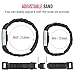 Oitom Stainless Steel Bands Compatilbe with Fitbit Charge 2,Premium Stainless Steel SS Metal Replacement Watch Band Strap for Smart Fitness Watch(Black)