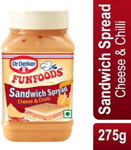 Funfoods Dr. Oetker Spread CheeseChilliEL, 275g
