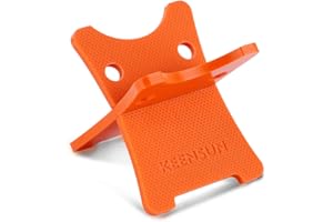 KEENSUN G10 Foldable Cigar Holder, Orange Detachable Cigar Stand, Portable Cigar Travel Stand Rest, Comes with Luxurious Packaging is a Great Gift for Cigar Lovers