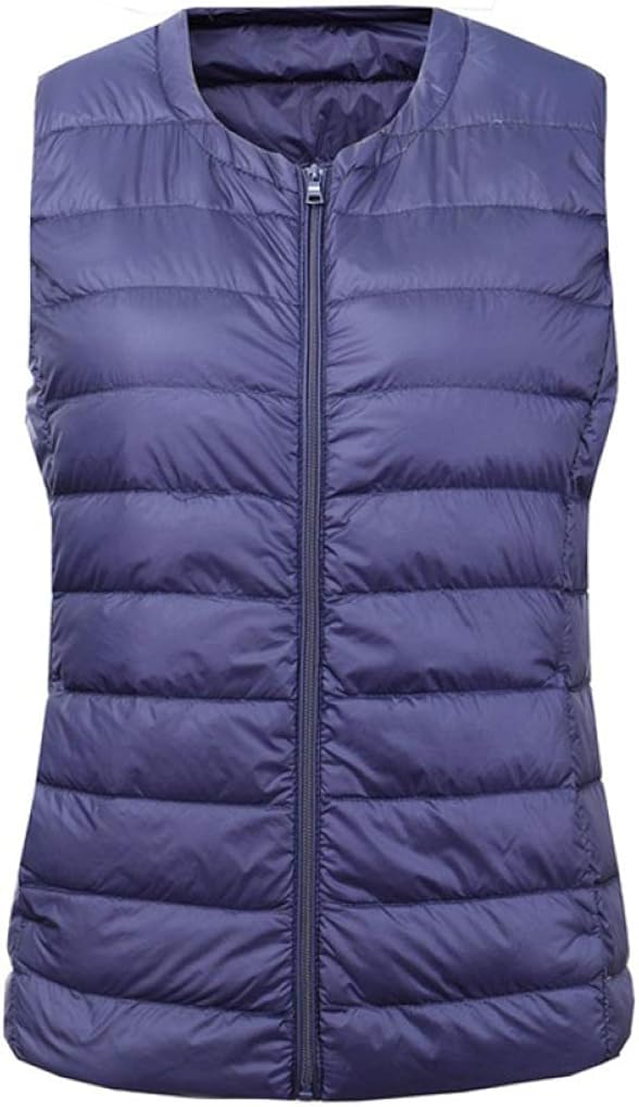 LVYING Women Packable Lightweight Down Vest Quilted Zip Light Weight