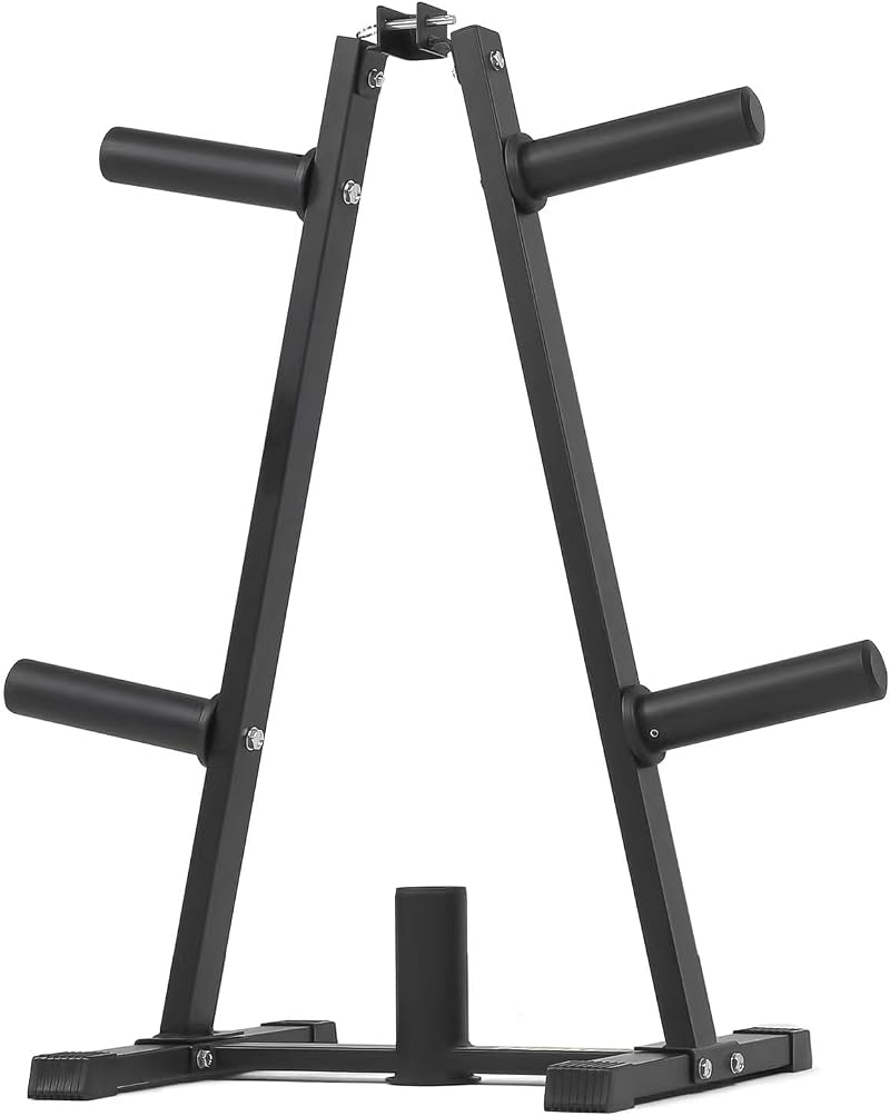 PhysKcal H1 Weight Plate Storage Rack Barbell Stand 250kg Capacity