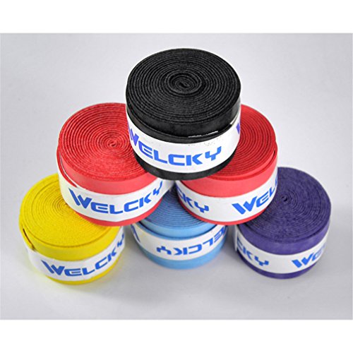 ADSRO Absorb-sweat stretchy Tennis Squash Racquet Band Grip Tape Overgrip size 10 pcs (10 Random) - Thumbnail 2