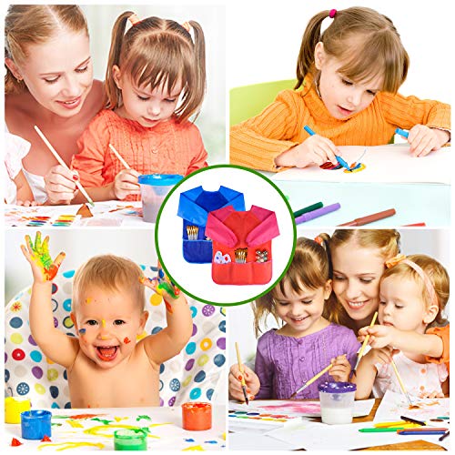 6 Bosoner+Children+Waterproof+Painting+Pockets