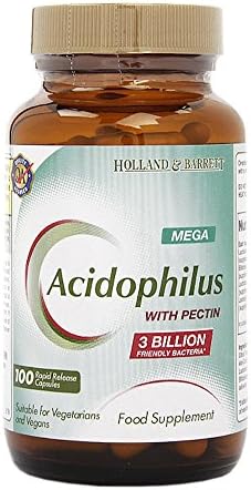 Acidophilus Capsules Mega Potency 100 Rapid Release Capsules