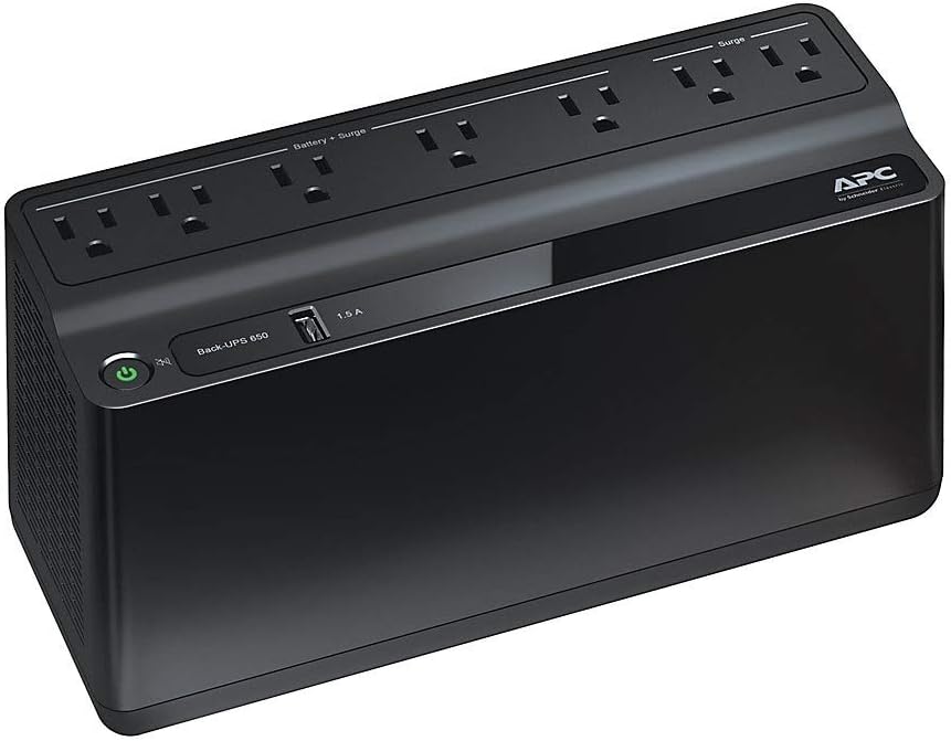 APC by Schneider Electric Back-UPS 650VA UPS