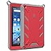 Fire 7 2015 Case, POETIC Revolution [Premium Rugged][Shock Absorption & Dust Resistant] Complete Protection Hybrid Case w/Built-in Screen Protector for Amazon Fire 7 5th Gen (2015) Pink/Gray