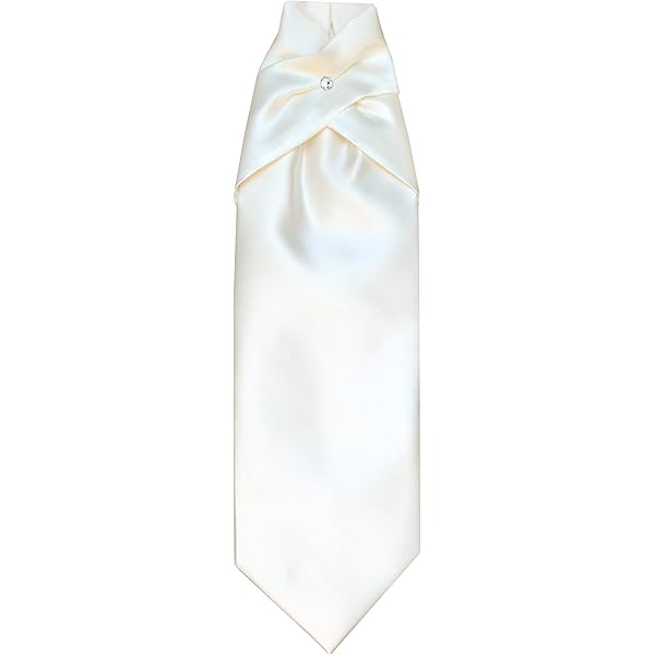 white ascot tie