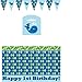 High Chair Kit, Ocean Preppy Boys First Birthday