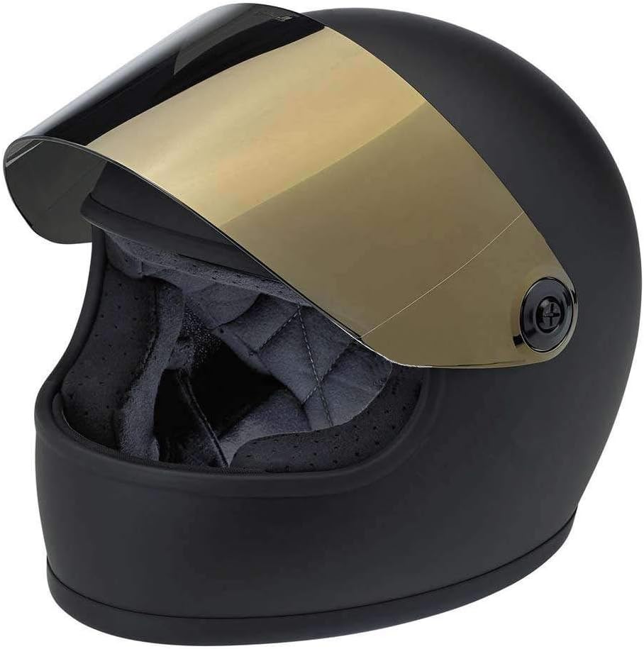 Shades Motorcycle Helmet Visor Insert ~ Gold