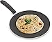 GD Non-Stick Chapati Tawa/Roti Tawa/Paratha Tawa, Aluminium 2.6 MM with Free Wooden Spatula & Scrubber (275MM)
