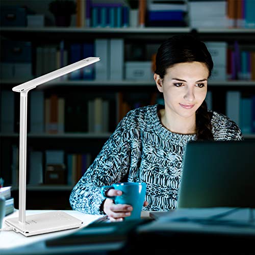 TenmaTec White Desk Desk Lamps(Side Luminescence
