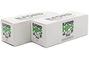 Ilford HP5 Plus Black and White Negative Film ISO 400 (120 Roll Film) 2-Pack