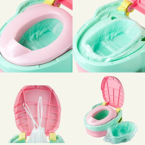 image for Muunta Potty Liners Disposable, Portable Baby Kids Potty Training Toil