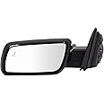 TRQ Left Mirror with Heat with Memory Drivers Side Compatible with 2013-2019 Ford Flex FO1320622