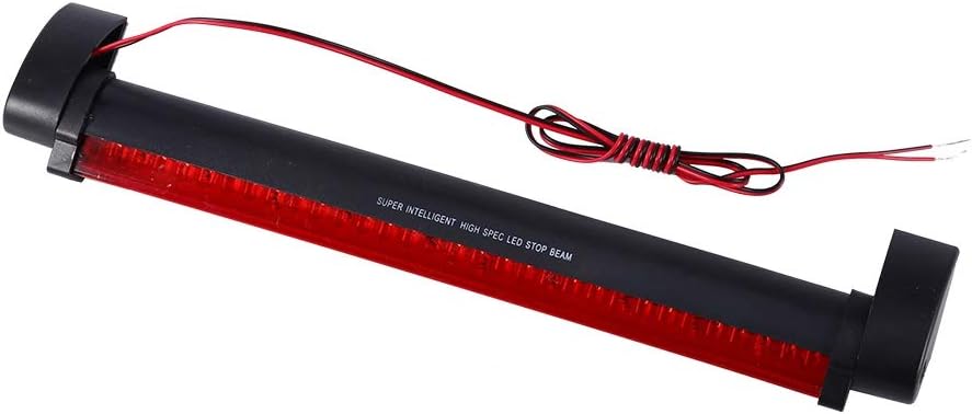 Luz de freno LED Suuonee, Universal 32 LED Coche rojo Montaje alto ...