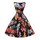 GRACE KARIN 1950's Vintage Inspired Dresses for Women Size L F-14