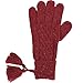 Hatsandscarf CC Exclusives Women Knit Tesseled Glove (CG-33 MIX)