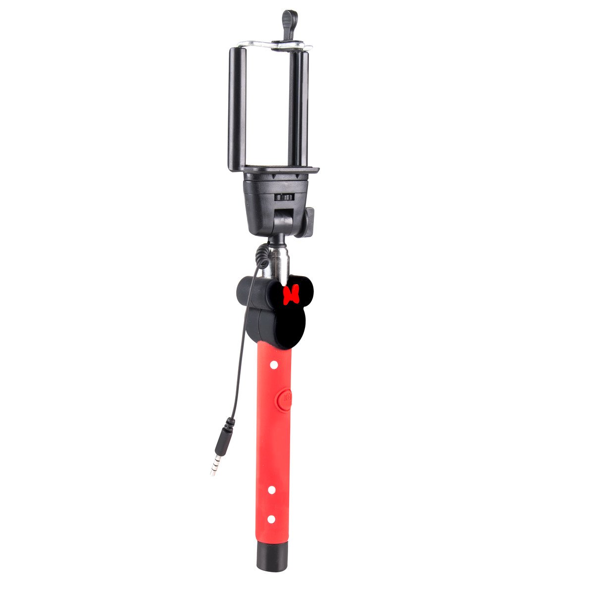 Disney Minnie Mouse Selfie Stick with Aux-in Wired Shutter Release
