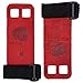 WOD Nation Barbell Gymnastics Grips Perfect for Pull-up Training, Kettlebells, Gymnastic Rings (Red, Small)