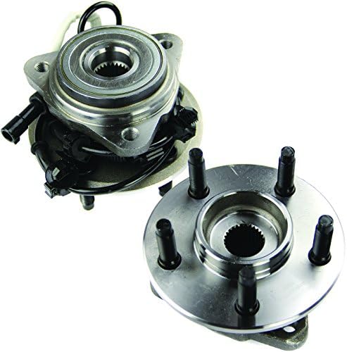 MOTORMAN 515003 Front ABS Wheel Hub and Bearing Set - Both Left and Right - Pair of 2