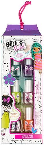 Girls Rule! Nail Polish, 6 Count