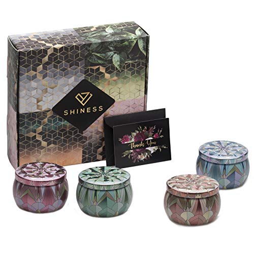 Luxury Scented Candles Gift Set for Women Aromatherapy Candles for Home