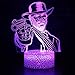Red Dead Redemption 2 LED Lamp 7 Colors Night Light with Crack Base