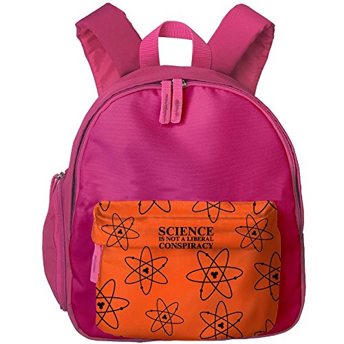 Science Is Not A Liberal Conspiracy Funny Printed School Backpacks For Boys Girls With A Pocket Book Bag