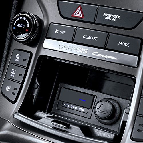CHELINK Audio Bluetooth 4.0 Transmitter/Receiver, Car Aux Adapter for Music Streaming Sound System, Fit KIA Hyundai Car Stereo Compatible for i7 X XS Max XR 8Plus 5 6 i-Pad Android Smartphone