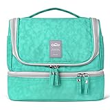Designer Hanging Toiletry Bag| Travel Cosmetics Bag by HANKCLES| Waterproof Nylon Organizer for Travel Accessories | Toiletry Kit for Men and Women