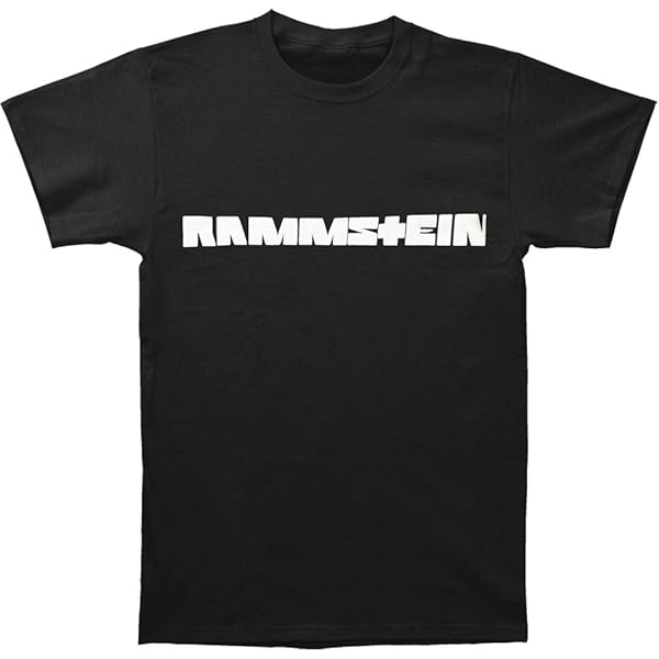 RAMMSTEIN Men's Classic Logo T-Shirt Black M : Amazon.ca