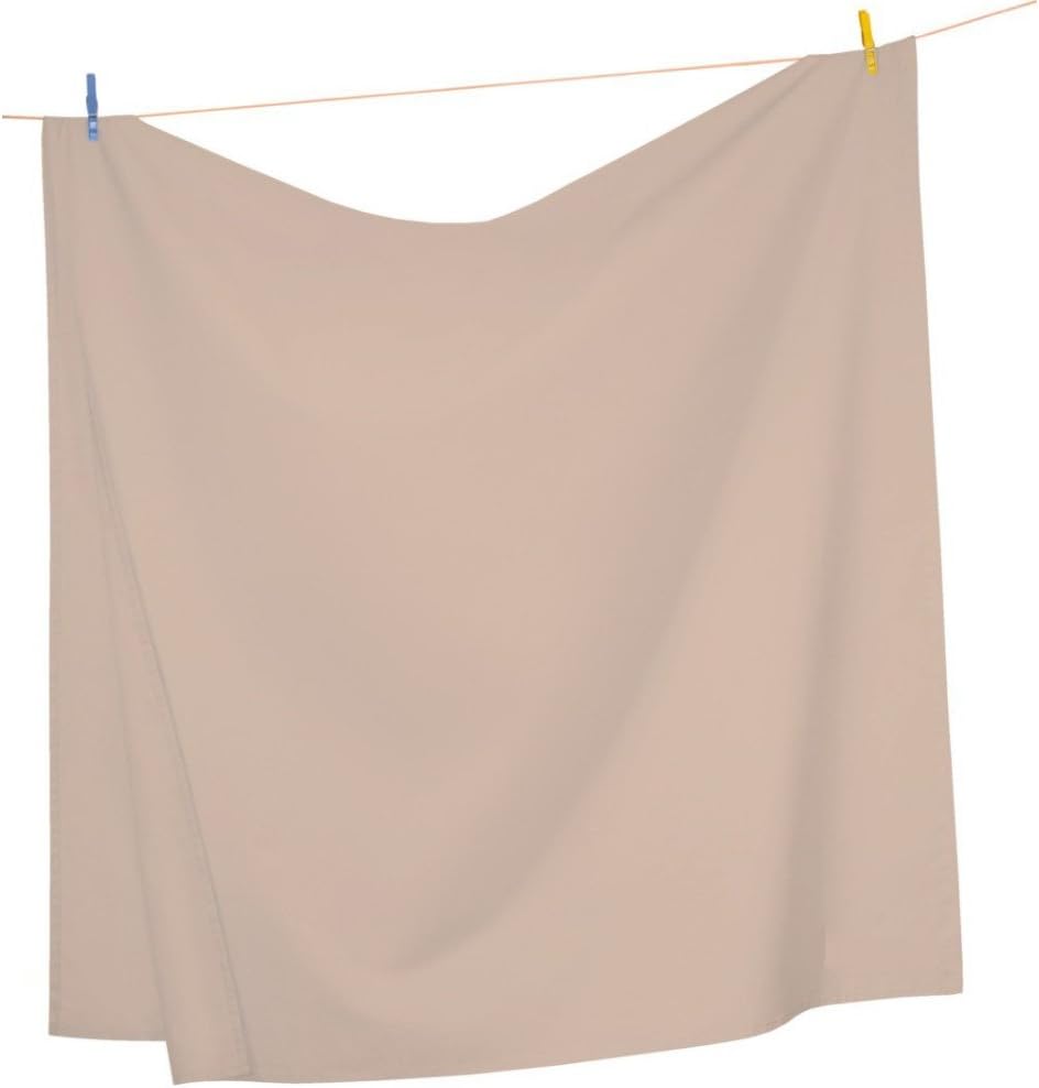 Mezzati Luxury Flat Top Sheet – Soft and Comfortable 1800 Prestige Collection – Brushed Microfiber Bedding (Cappuccino, Full Size)