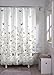 Maytex Garden Flight PEVA Shower Curtain(Butterfly), Multi