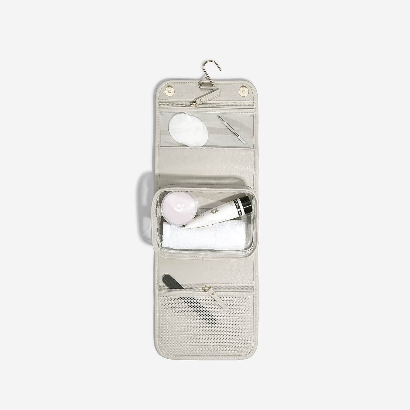 Stackers Oatmeal Small Hanging Washbag