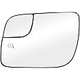 Driver Side View Heated Mirror Glass Replacement For Ford Explorer 2011 2012 2013 2014 2015 2016 2017 Mirror - For Ford Explorer Driver Side Mirror Convex With Backing Plate