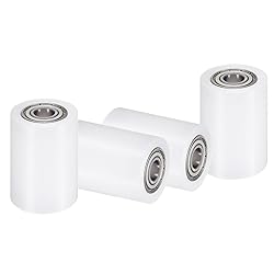 uxcell 4Pcs Nylon Roller Wheel with