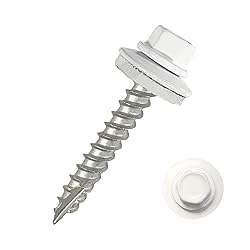 EAGLE 1 Metal Roofing Screws #10 - Painted Hex Head