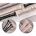 bayite Bands Compatible with Fitbit Versa/Fitbit Versa Lite/Fitbit Versa 2, Slim Genuine Leather Band Replacement Accessories Strap Women Pink w/Rhinestone