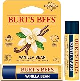 Burt's Bees Vanilla Bean Moisturizing Lip Balm 0.15oz Tint-Free Hydrating view 13