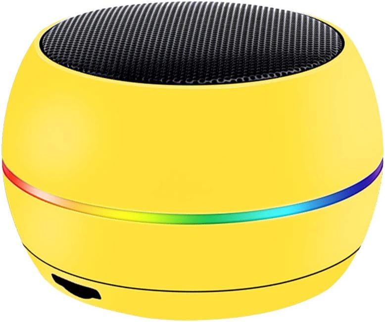 Jiangxinshenghuo S11 Wireless Bluetooth 4.2 Speaker Colorful Lights Outdoor Mini Sound Box Loudspeaker Support TF Card