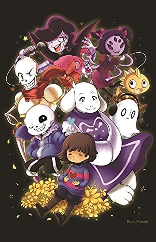 Custom Undertale Home Decoration Photo Poster Prints 20 x 30 Inch Wall Sticker