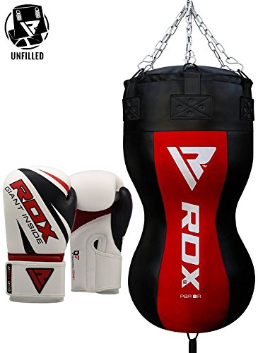 Rdx Heavy Upper Cut Body Punch Bag Boxing Gloves Unfilled